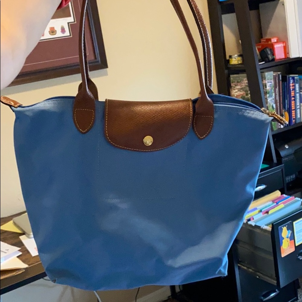 Blue Longchamp Bag